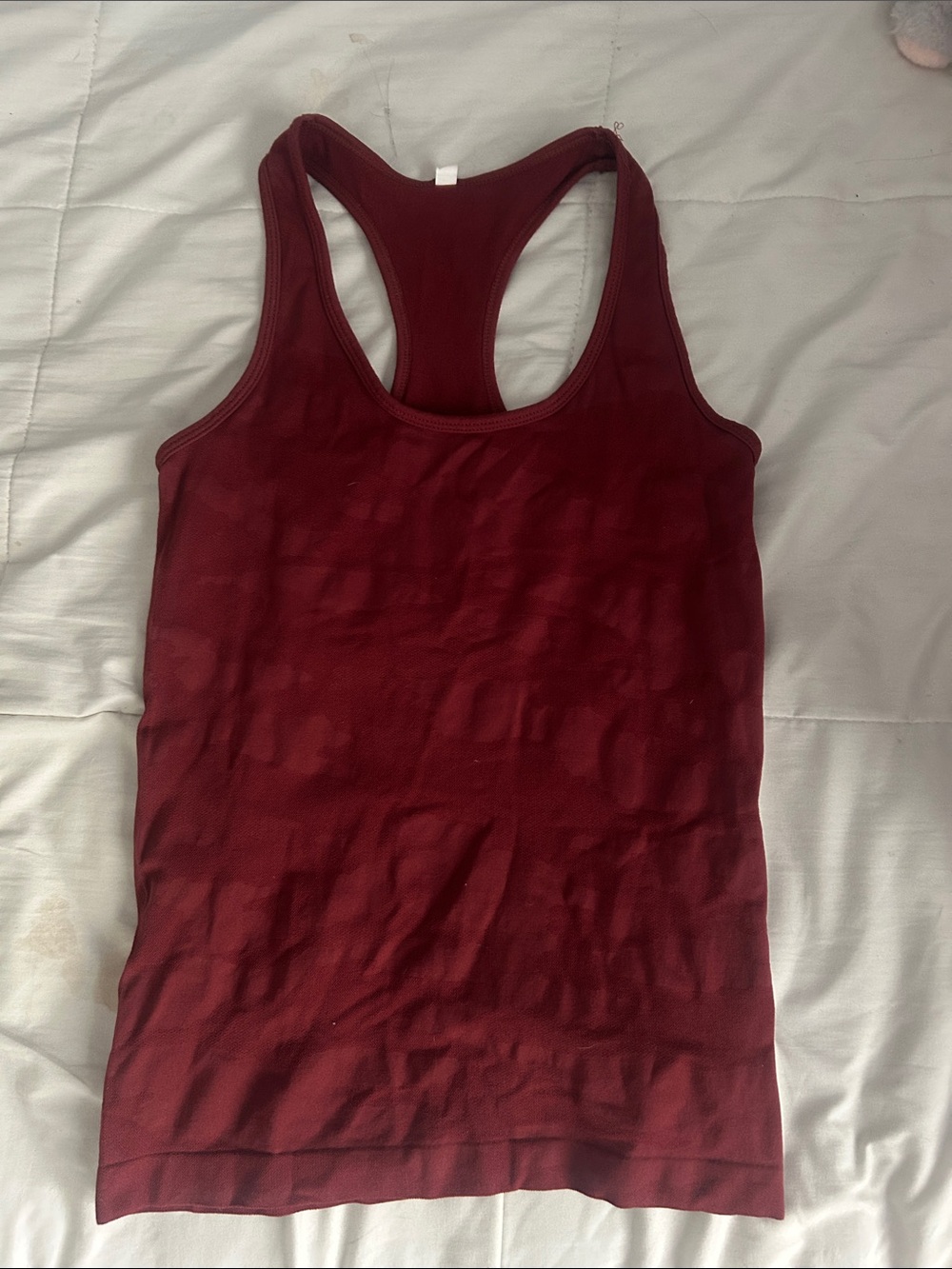 Women's Racerback Tank Top - Burgundy